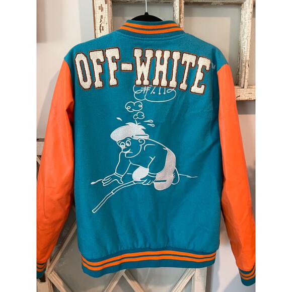 Rich Boys varsity jacket wool blend small? - Picture 3 of 6